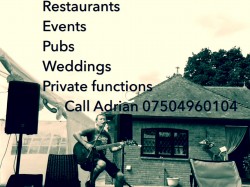 Adrian white book online for your event 